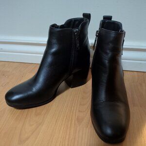leather ankle boots